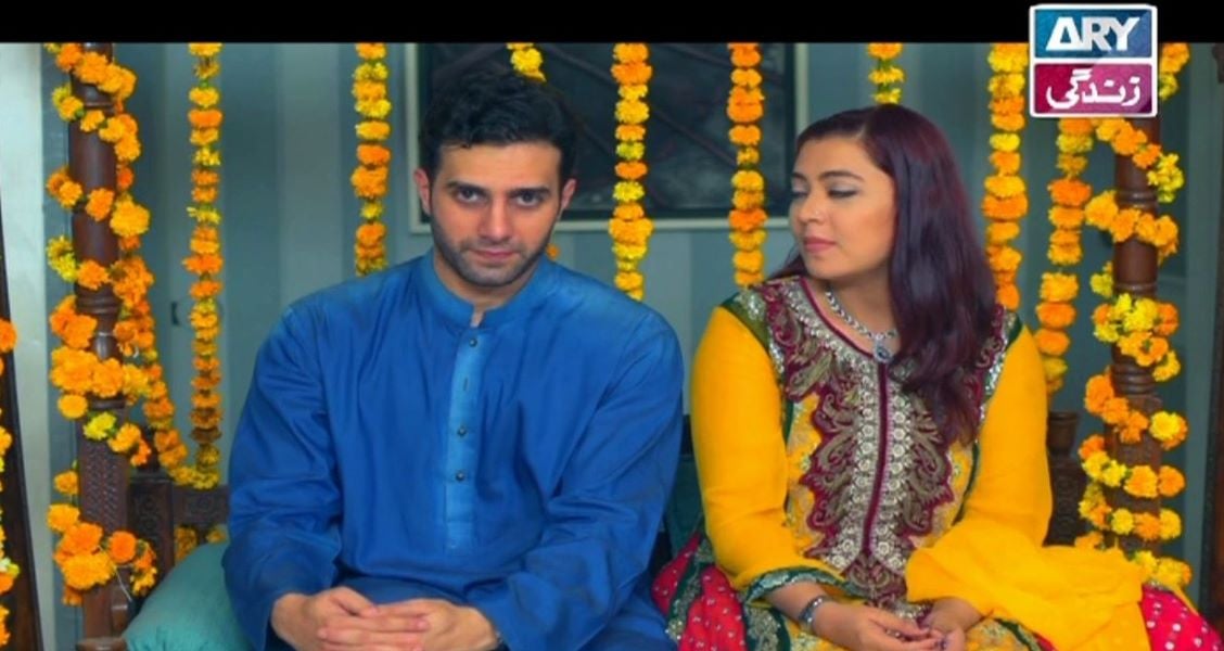 A still of Emmad Irfani from the Pakistani TV serial Baba Ki Rani (2016)