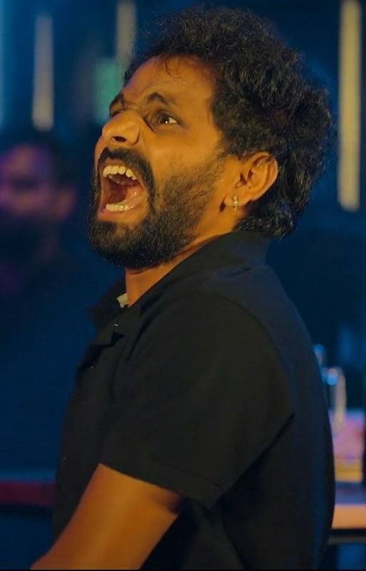 A still of Sadda M Hussain from the Telugu comedy web series Save the Tigers