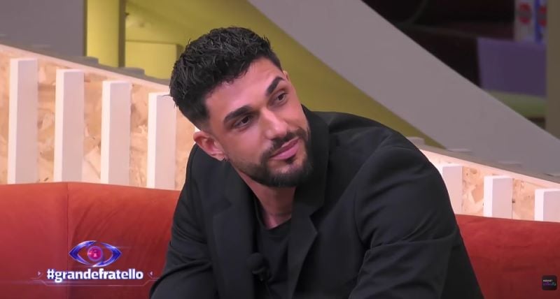 A still of Stefano Tediosi from the Italian reality show Grande Fratello (2024)
