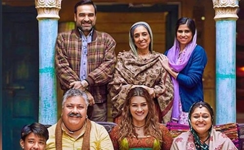 A still of Supriya Pathak from the film Mimi