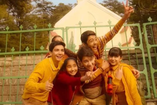 A still of Varun Buddhadev (extreme left) in the series Jee Karda