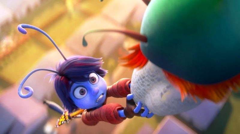 A still of the character 