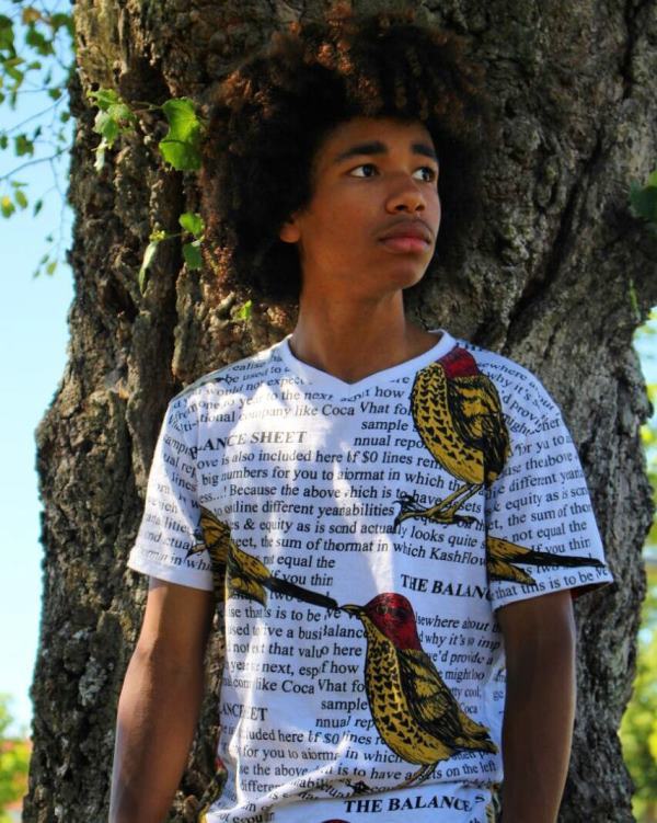 A teenage image of Noel Robinson