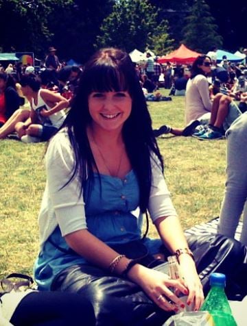 A teenage photo of Dakota Kai