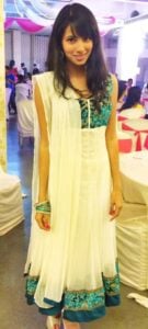 A teenage picture of Aashna Hegde