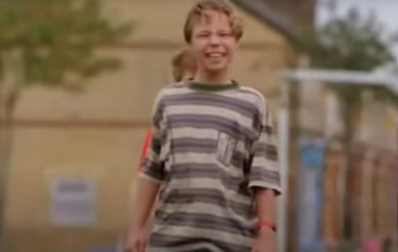 A teenage picture of Stephen Graham