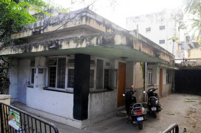 A view of the house of Iftekhar Ahmed, the maternal grandfather of Shahrukh Khan, in Bengaluru