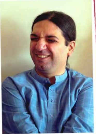 A young Khurshed Batliwala in Art of Living