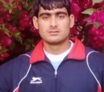 A young Rahul Chaudhari