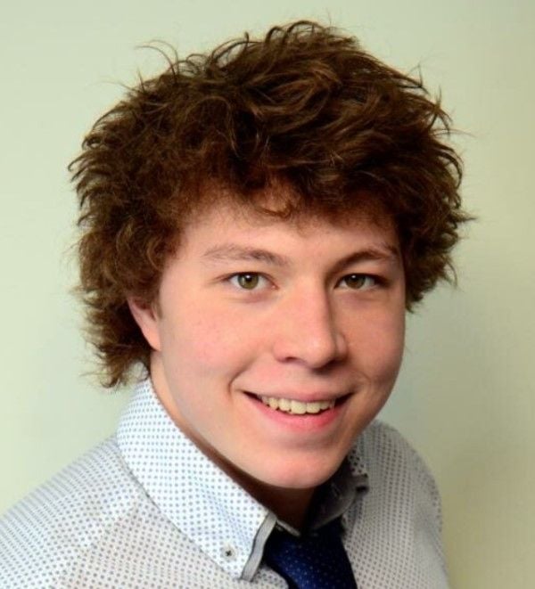 A young age photo of Patrick Christys