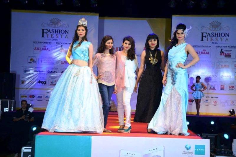 Aabha Paul Walking the Ramp