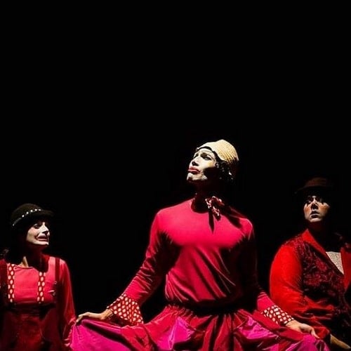 Aadar Malik in a theatre play