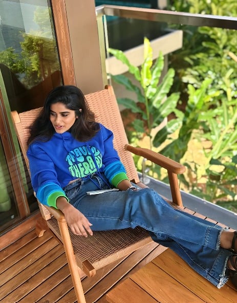 Aadhirai Soundarajan during a trip