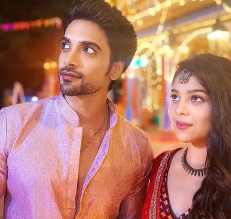 Aakash Ahuja in a still from the serial Faltu in 2022