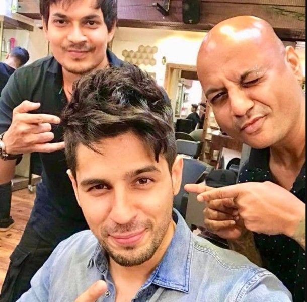 Aalim Hakim with Sidharth Malhotra