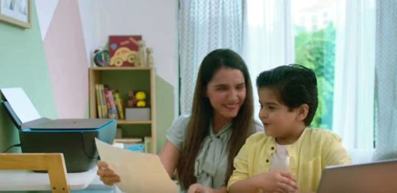 Aayudh Bhanushali in HP Printer Advertisement