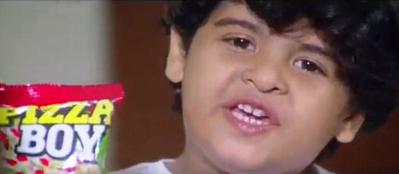 Aayudh Bhanushali in a Snack