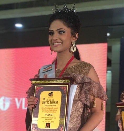 Aayushi Dholakia- Miss United Bharat