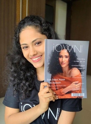 Aayushi Dholakia featured on a magazine cover