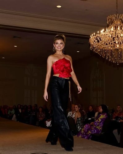 Abbie Stockard in a fashion show