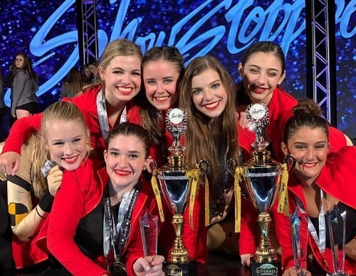 Abbie Stockard on winning a dance competition