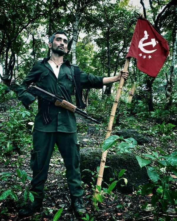 Abhay Chintamani Mishr in a still from the ZEE5 web series Naxalbari