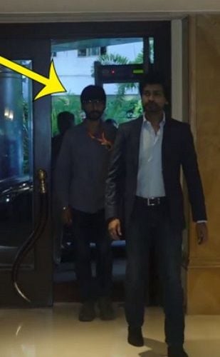 Abhiishek Mohta with Nikhil Dwivedi at Veere Di Wedding music launch