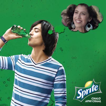 Abhimanyu Tomar in Sprite advertisement