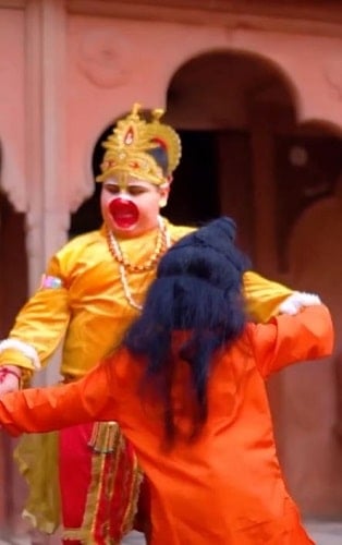 Abhinav Arora in a still from Holi Khele Raghuveera