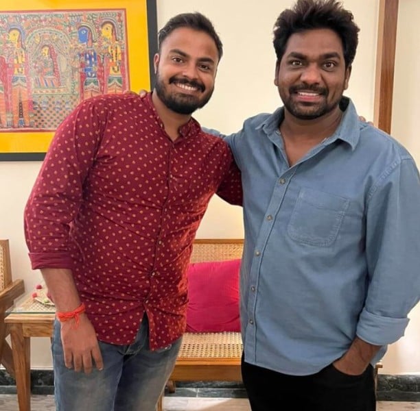 Abhinav Pandey with Zakir Khan