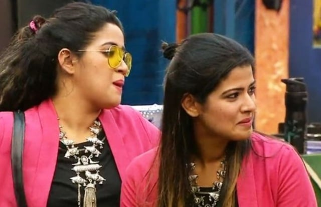 Abhirami Suresh inside the house of Bigg Boss Malayalam 2