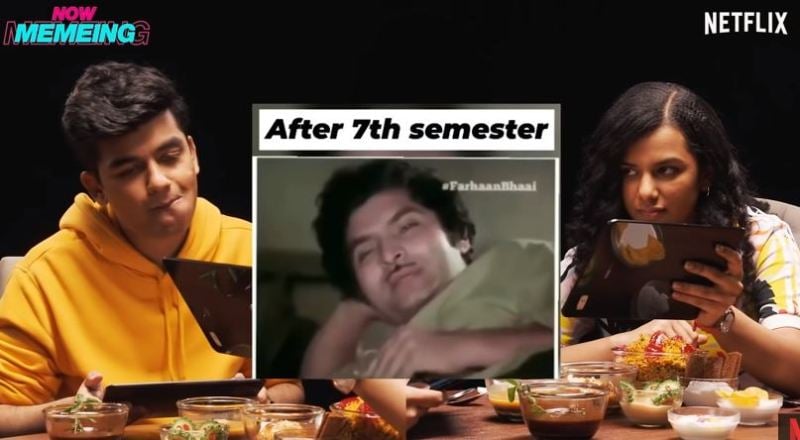 Abhyudaya Mohan in a still from the video with Netflix