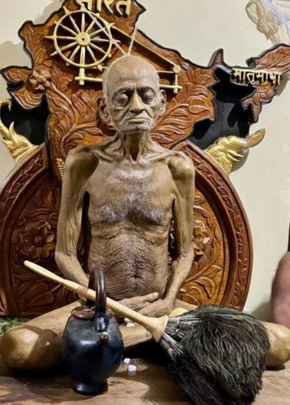 Acharya Vidyasagar after obtaining samadhi