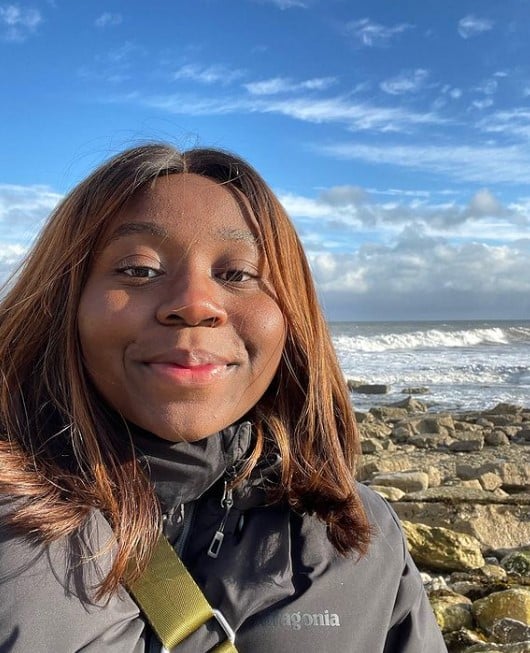 Adaeze Daze Aghaji during a trip