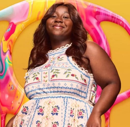 Adaeze Daze Aghaji on the poster of the UK