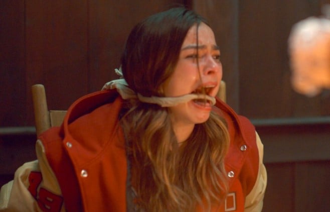 Addison Rae in a still from the film Thanksgiving