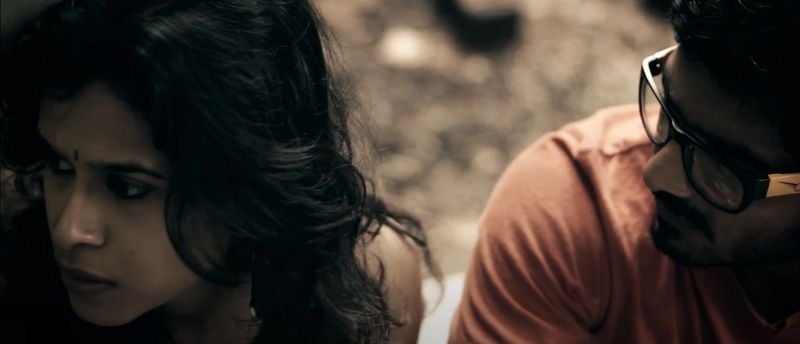 Adithi Kalkunte (left) in the film