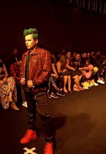 Aditya Singh Rajput in a fashion show