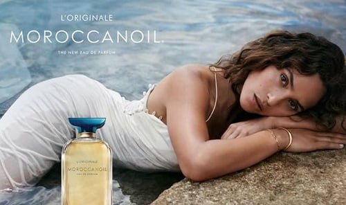 Adria Arjona in a print ad