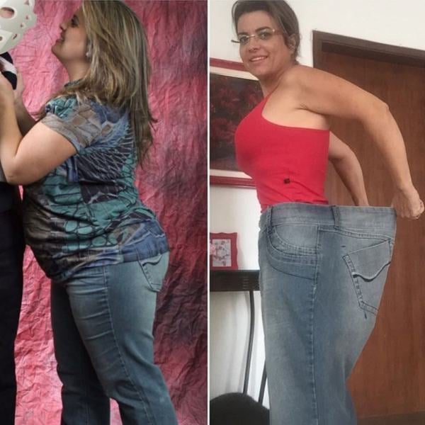 Adriana Thyssen during her transformation