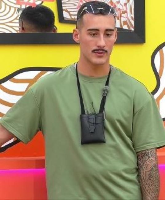 Afonso Leitão in a still from Secret Story