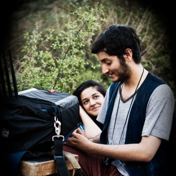 Agneya Singh during the shoot of his directorial debut film, 