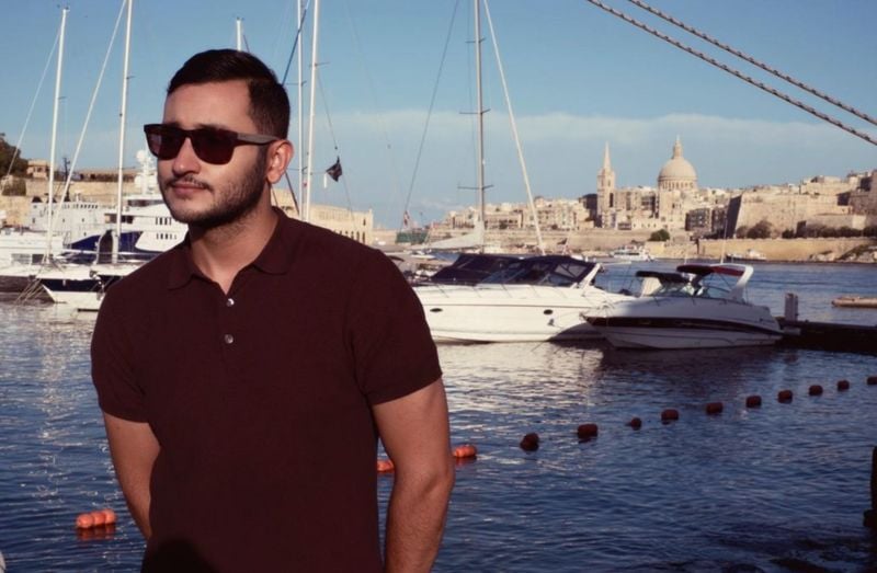 Agneya Singh on a vacation in Malta, Europe