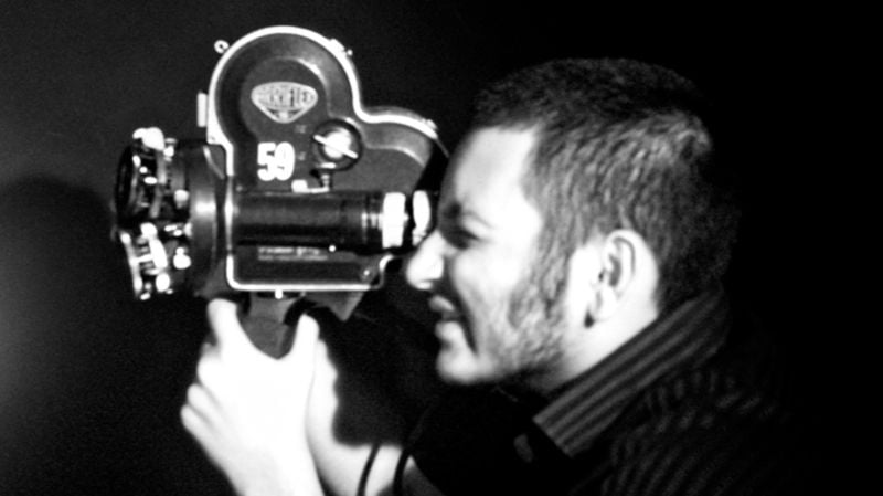 Agneya Singh shooting a short film