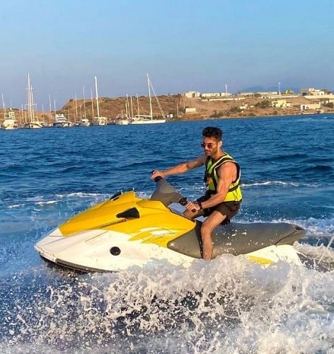 Ahmed Memon during his vacation