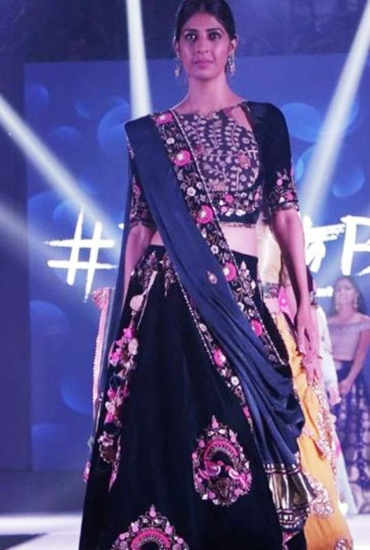 Aishwarya Sakhuja Walking the Ramp