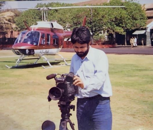 Ajit Anjum while working for BAG Films