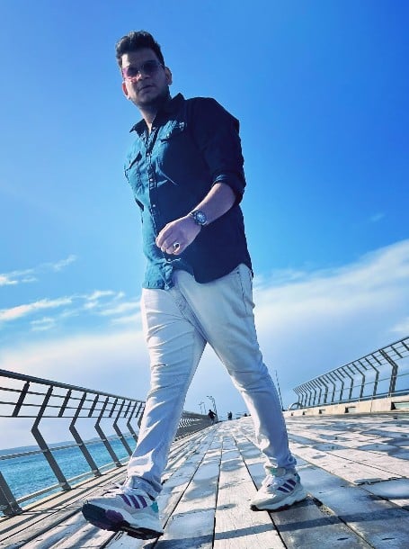 Akbar Khan during a trip