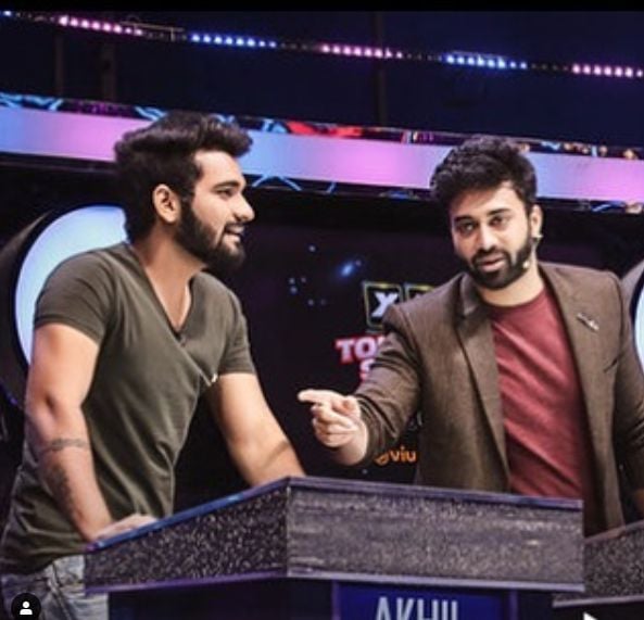 Akhil Sarthak as an anchor