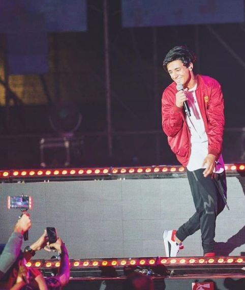 Aksh Baghla during Mumbai Fanfest